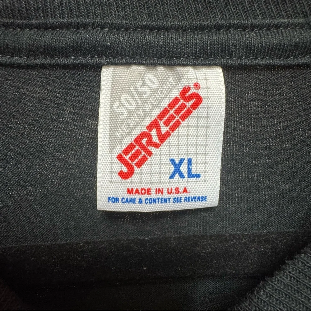 1992 Elvis Presley Graceland Black Jerzees T-Shirt - Picture 3 of 5